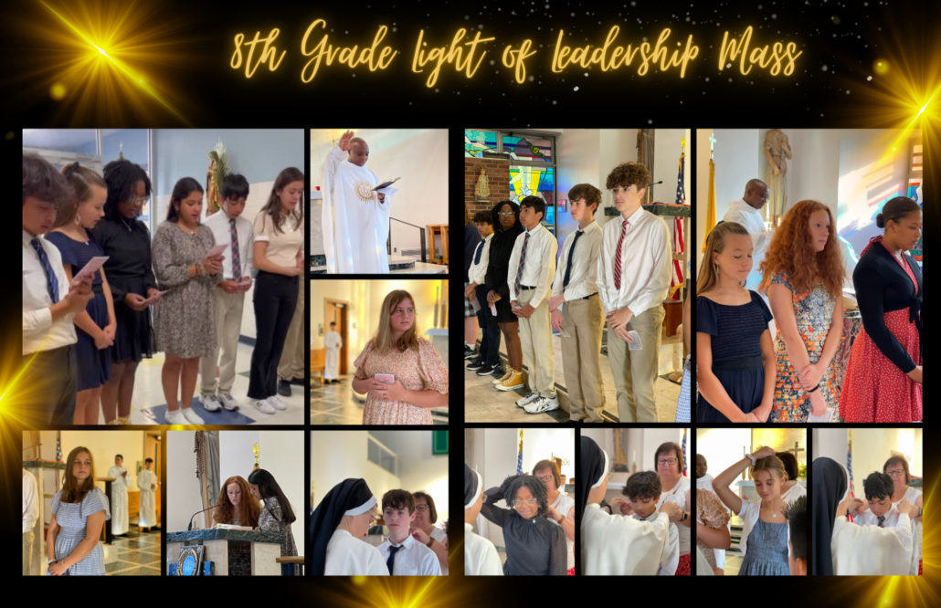 8th Grade Light of Leadership Mass