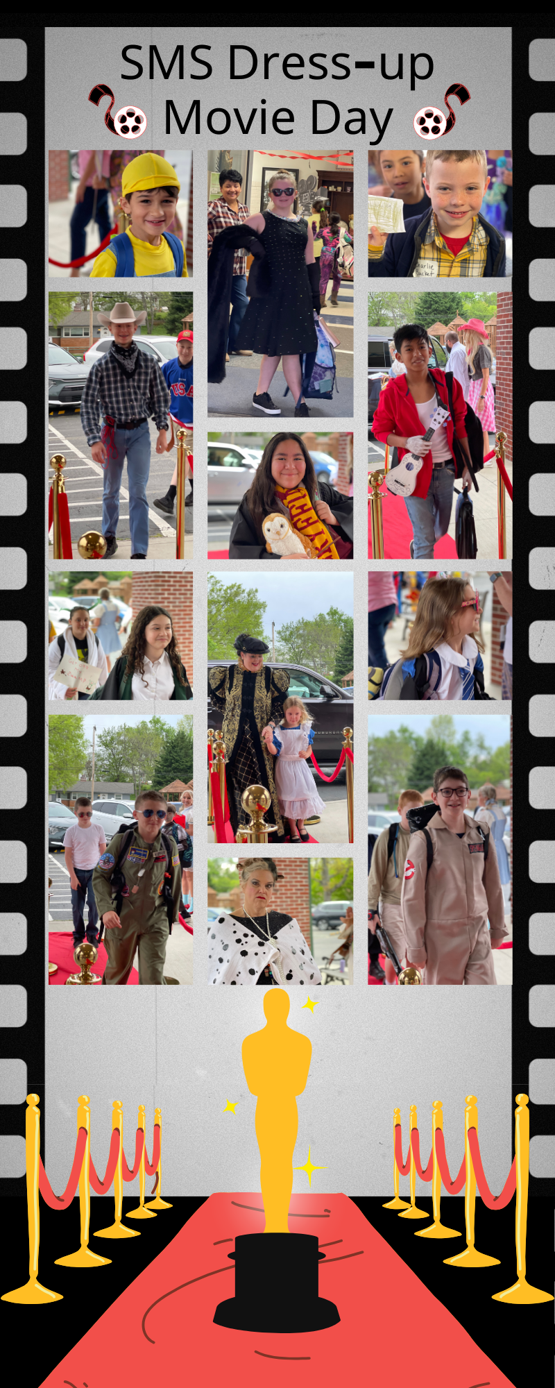 SMS Dress-up Movie Day